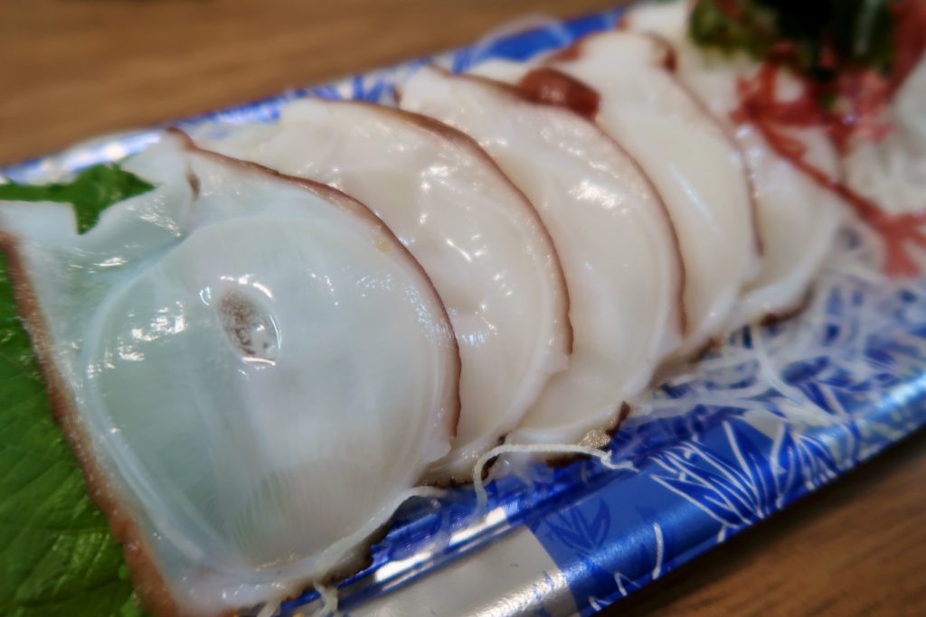tako sashimi